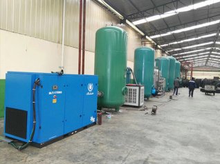 特克斯通用储气罐-赛轮金宇轮胎使用现场